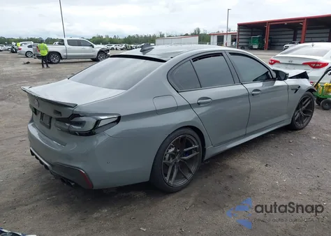 2019 BMW M5 Competition из США, поврежденный, VIN WBSJF0C57KB448732